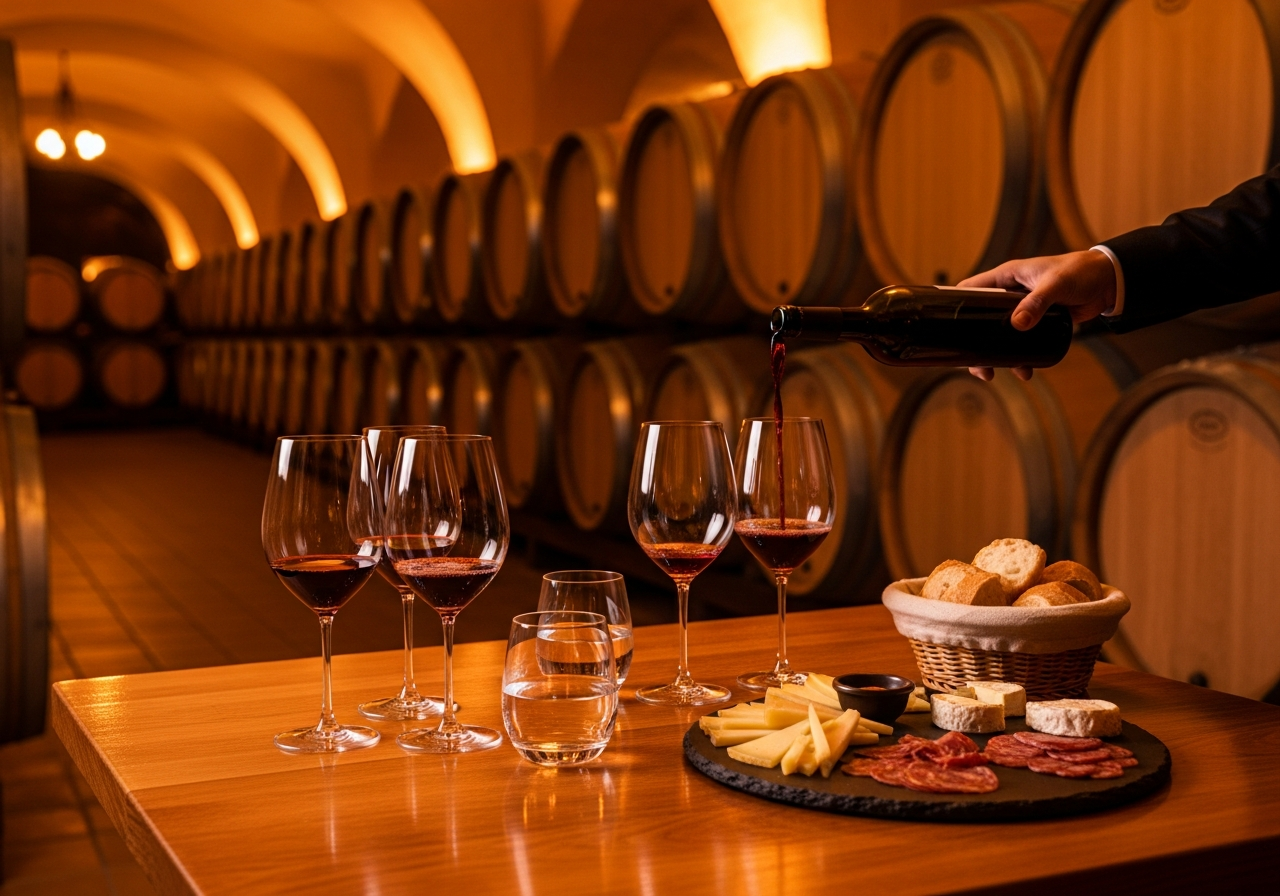 Wine tasting experience